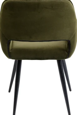 KARE DESIGN Esszimmerstuhl SAN FRANCISCO 2er Set dunkelgrün