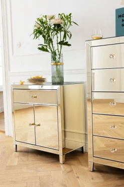 KARE DESIGN Hochkommode 110 x 49 cm braun