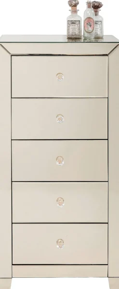 KARE DESIGN Hochkommode 110 x 49 cm braun