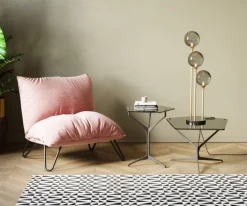 KARE DESIGN Retrofit Stehlampe AL CAPONE TRE 82 cm goldfarbig