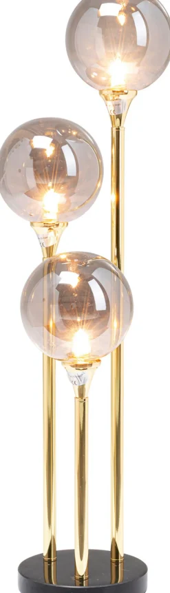 KARE DESIGN Retrofit Stehlampe AL CAPONE TRE 82 cm goldfarbig
