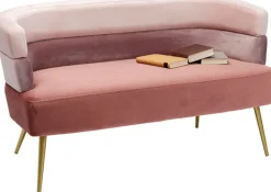 KARE DESIGN Sofa SANDWICH 125 x 64 cm rosa