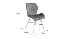 KARE DESIGN Stuhl VIVA schwarz