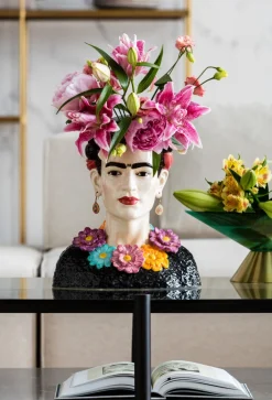 KARE DESIGN Vase FRIDA FLOWER mehrfarbig