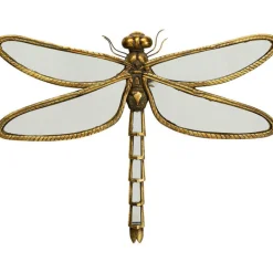 KARE DESIGN Wandschmuck DRAGOBFLY 46,5 x 36 cm goldfarbig