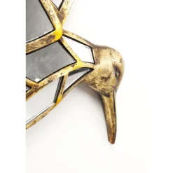KARE DESIGN Wandschmuck HUMMINGBIRD 37 x 40,5 cm goldfarbig