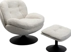 Kare Drehsessel + Hocker Stanford