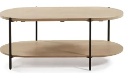 Kave Home Couchtisch PALMIA 110 x 55 cm Mango braun