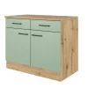 Küche Unterschrank Fiona 85 cm Eiche