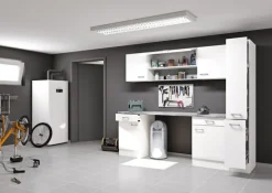 Küchen Apothekerschrank LUCCA weiß