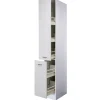 Küchen Apothekerschrank WITO 30 x 200 x 57 cm weiß