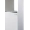 Küchen Geräteumbauschrank LUCCA 168,5 cm weiß/ grau