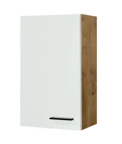 Küchen Hängeschrank AVILA 50 cm Eiche /weiß matt