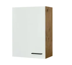 Küchen Hängeschrank AVILA 60 cm Eiche /weiß matt