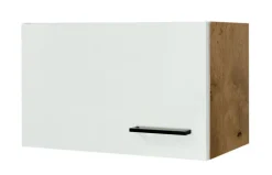 Küchen Hängeschrank AVILA I 60 cm Eiche /weiß matt