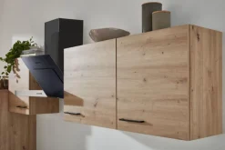 Küchenblock FIONA Schilfgrün / Artisan Eiche 280 cm