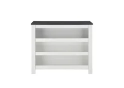 Küchentheke SHERWOOD ca. 130 x 106 x 52 cm Old Style hell Dekor