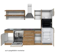 Küchenzeile ODENSE 270 cm Wotan Eiche Dekor