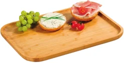 Kesper Servierplatte Bambus 37,5 x 27,5 x 2 cm