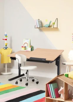 KETTLER Schreibtisch braun / schwarz