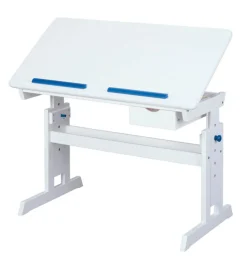 Kinder Schreibtisch JULIAN 109 x 55 cm Weiß