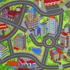 Kinder- und Spielteppich ANDIAMO 140 x 200 cm mehrfarbig