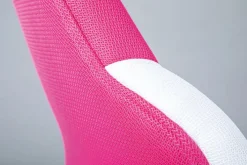 Kinderstuhl JEREMY himbeerfarbig/weiß 52 x 92-102 x 56 cm