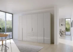 Kleiderschrank PURISMA Seidengrau/ Glas Seidengrau