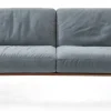 KOINOR Ledersofa 2,5-Sitzer HIERO mareblau
