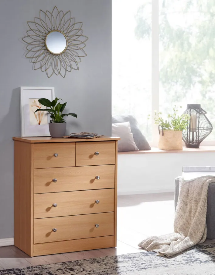 Kommode 60 x 70 cm Buche