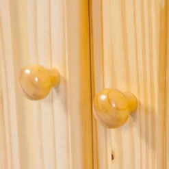 Kommode BENJAMIN 88x87x43 cm Massivholz Kiefer Natur