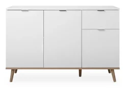 Kommode GÖTEBORG 120 x 85 cm weiß