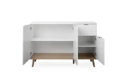 Kommode GÖTEBORG 120 x 85 cm weiß