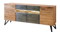 Kommode HAWK braun /schwarz