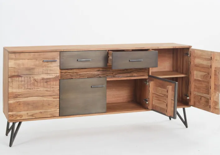 Kommode HAWK braun /schwarz