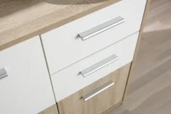 Kommode MARLON braun/ weiß