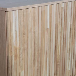 Kommode NEW GRAVURE 200 x 85 cm braun/schwarz