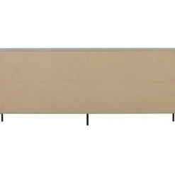 Kommode NEW GRAVURE 200 x 85 cm braun/schwarz