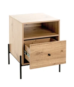 Konsole 45 x 60 cm braun/schwarz