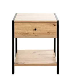 Konsole 48 x 43 cm braun/schwarz