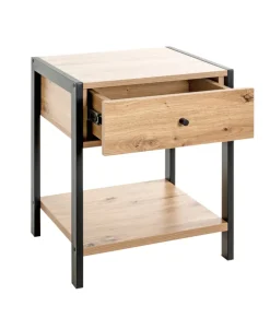 Konsole 48 x 43 cm braun/schwarz