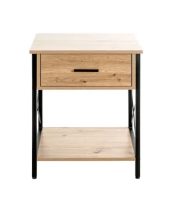 Konsole 45 x 40 cm braun/schwarz