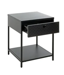 Konsole 40 x 40 cm schwarz