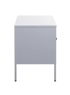 Konsole 45 x 50 cm silbergrau