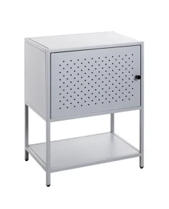 Konsole 45 x 30 cm silbergrau