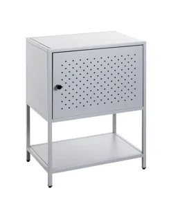 Konsole 45 x 30 cm silbergrau