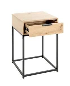 Konsole 40 x 60 x 40 cm braun/schwarz