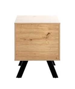 Konsole 45 x 60 x 40 cm braun/schwarz