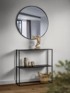 Konsolentisch CHLOE 80 x 80 cm schwarz