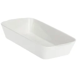 LA PORCELLANA BIANCA Auflaufform ANGHIARI 26 x 15 cm Porzellan weiß